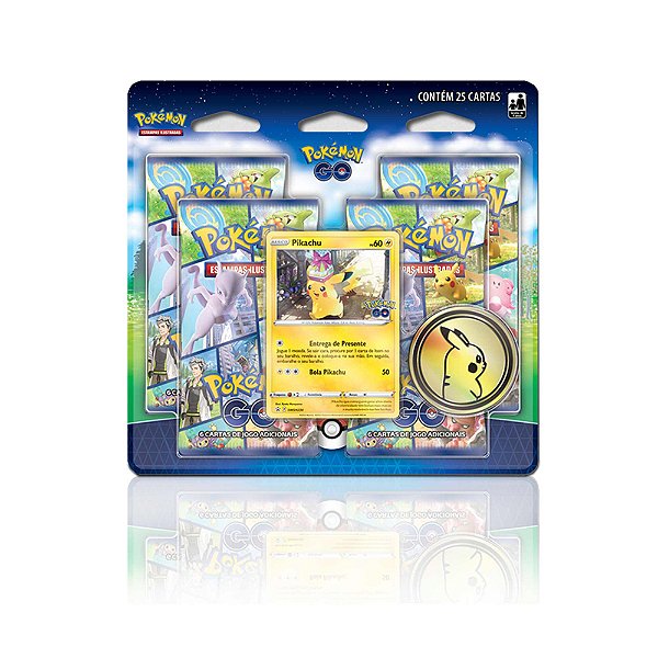 Blister Quadruplo Pokémon GO Pikachu