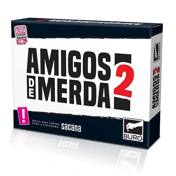 Jogo Amigos De Merda 2 Humor Acido Card Game Buró