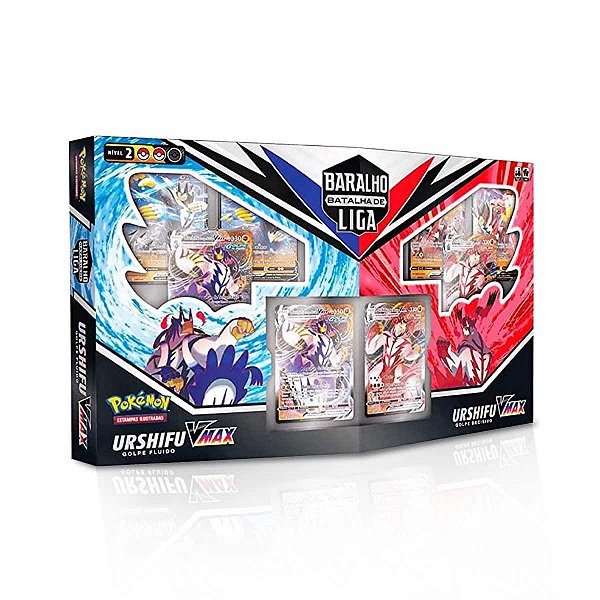 Box Pokémon Batalha De Liga Urshifu Vmax Original - Copag - ShopDG - Sua  Loja de Jogos de tabuleiro e Card games