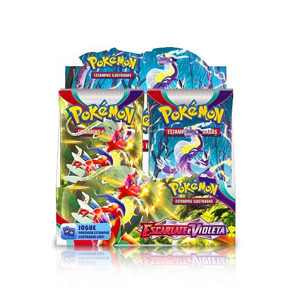 Booster Box Pokémon Escarlate e Violeta - Lacrada