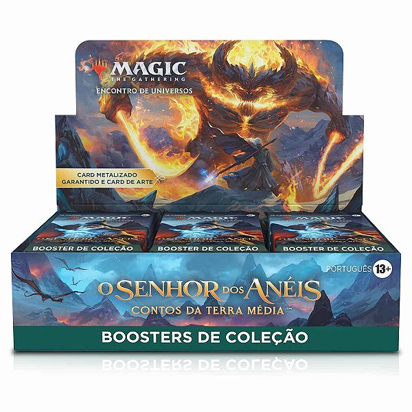 Set Booster Box  Magic O Senhor dos Anéis Contos da Terra Media - Português