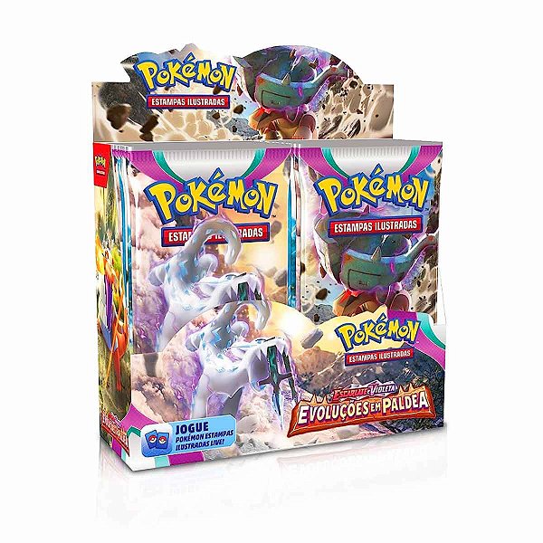 Booster Box Pokémon Evoluções em Paldea