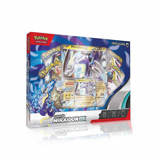 Pokémon Box Lendas de Paldea -  Miraidon Ex