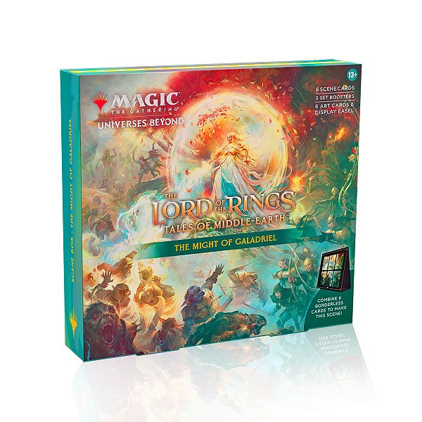 MTG O Senhor dos Aneis Contos da Terra Media Scene Box - The Might of Galandriel - Inglês