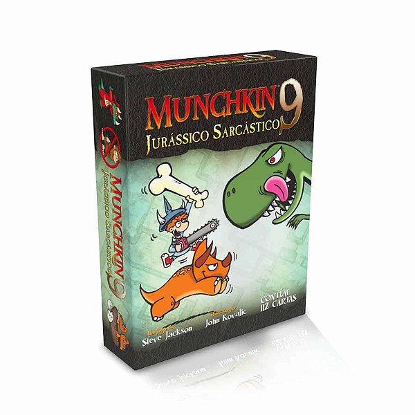 Munchkin 9 Jurassico Sarcastico (Expansão)