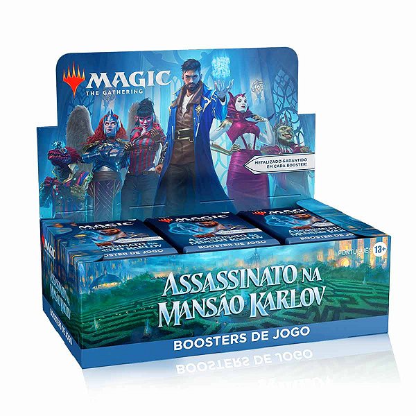 Magic Assassinato na Mansão Karlov Play Booster Box Português