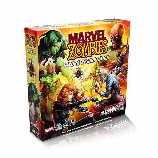 Marvel Zombies Um Jogo Zombicide Hydra Resurrection (Expansão)