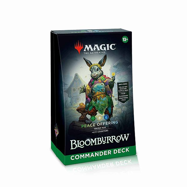 Deck de Commander - Bloomburrow - Peace Offering (GWU) - Inglês