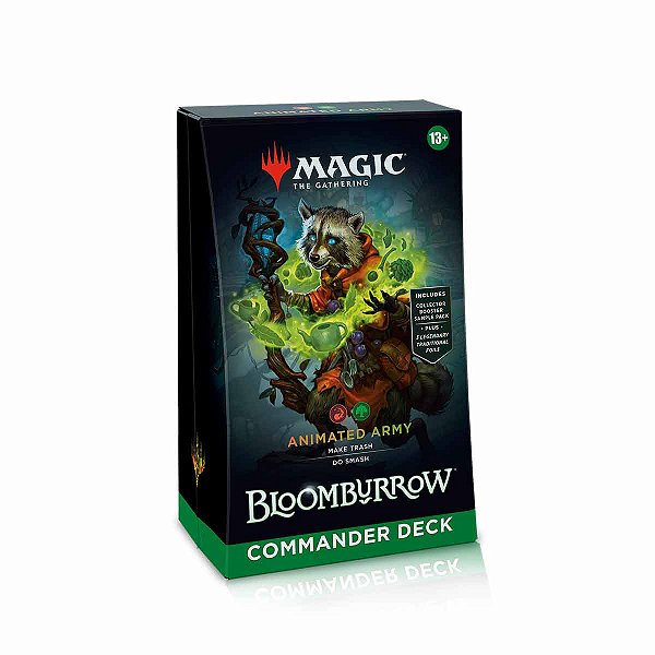 Deck de Commander - Bloomburrow - Animated Army (RG) - Inglês