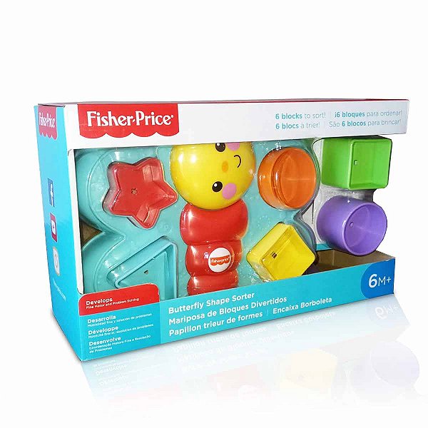 Encaixa Borboleta Fisher-Price - Mattel