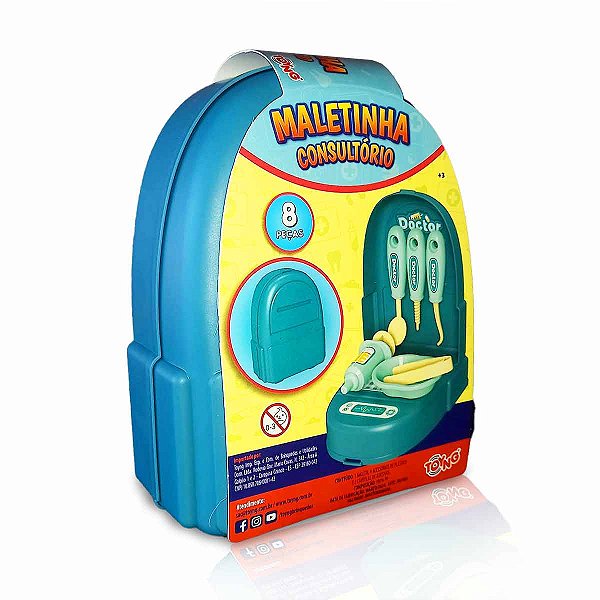 Mochilinha com acessórios - Maletinha diversos (Chefe, salão de beleza e consultoro)