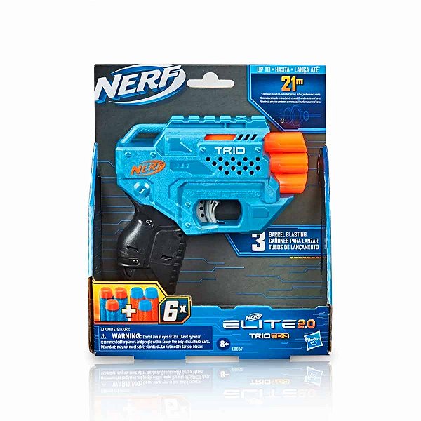 Nerf - Lança dardos elite 2.0 Trio TD 3 Hasbro
