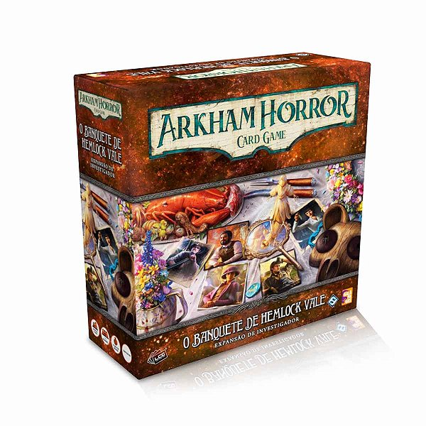 Arkham Horror Card Game - O Banquete de Hemlock Vale (Expansão de Investigador), 1 a 6 jogadores, 60 a 120 min, Cooper