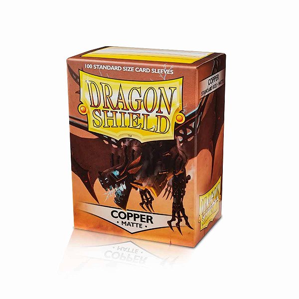 Dragon Shield Matte Sleeves Standard Size Copper