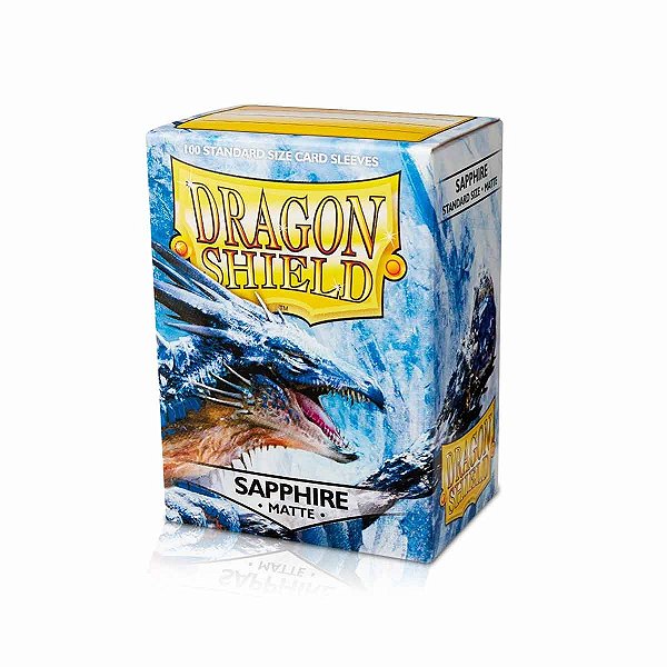 Dragon Shield Matte Sleeves Standard Size Sapphire