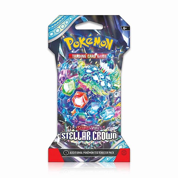 Pokémon EV7 Blister Unitário - Coroa Estelar