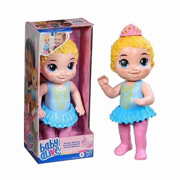 Boneca Baby Alive Princesa Bailarina Loira - Hasbro