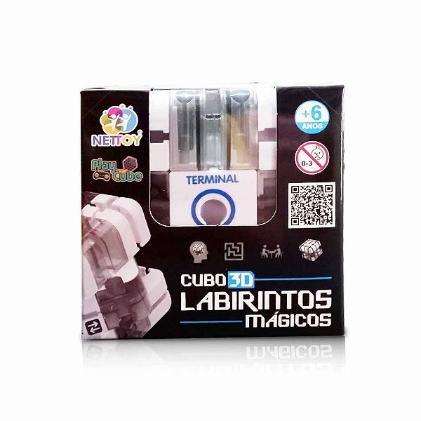 Cubo Mágico Playcube 3D Labirintos