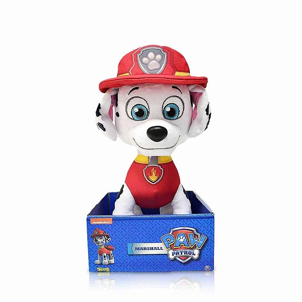 Pelúcia 30cm Patrulha Canina - MARSHALL - Sunny