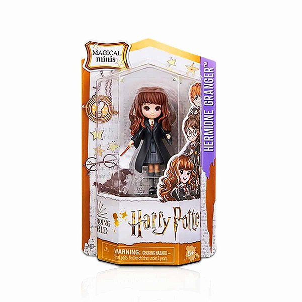 Wizarding world bonecos amuletos mágicos Hermione 2821