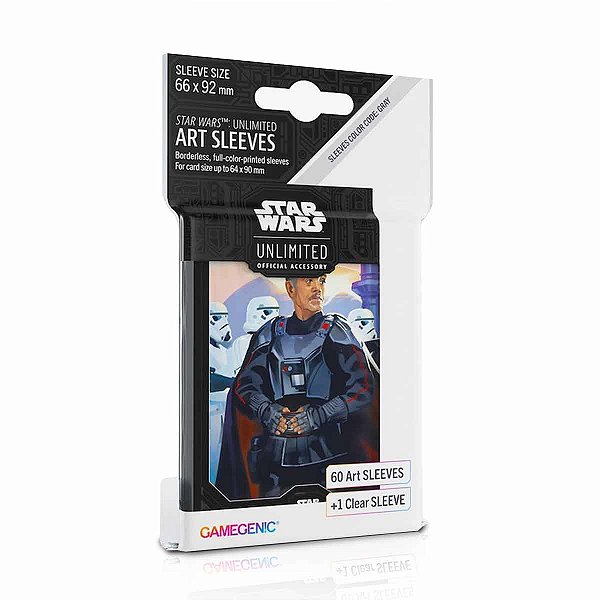 Gamegenic Star Wars Unlimited Art Sleeves Moff Gideon
