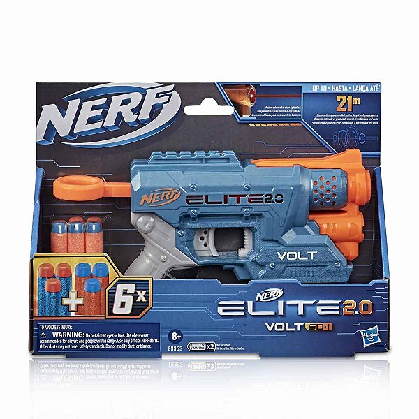 Lançador Nerf E9953 Elite 2.0 Volt Sd-1 6 Dardos Hasbro