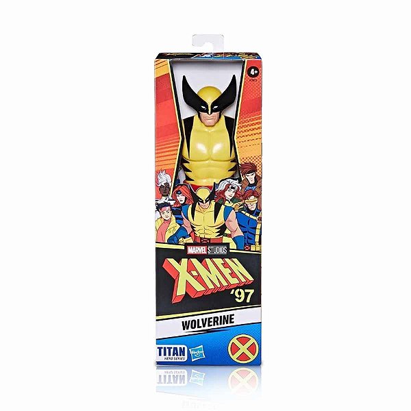 Boneco Marvel Wolverine Titan Heroes X-Men - Figura de 30 cm