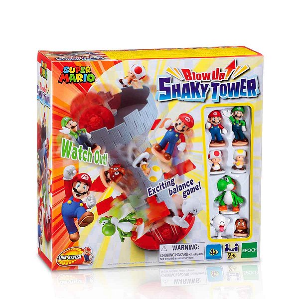 Jogo Divertido Torre Que Balança Blow Up Super Mario Epoch