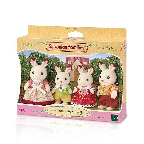 Família Coelhos Chocolate