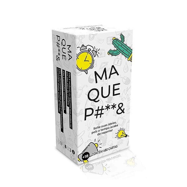 Ma Que P#**& - Jogo De Cartas - Galápagos