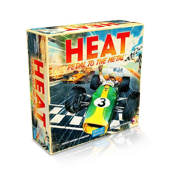 Heat Pedal To The Metal Jogo De Tabuleiro Galapagos