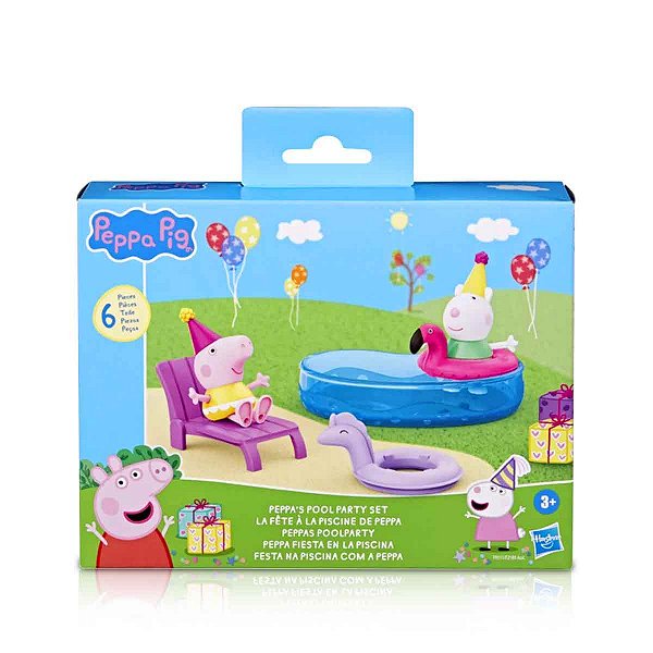 Conjunto Peppa Pig Festa Na Piscina - Hasbro F9511