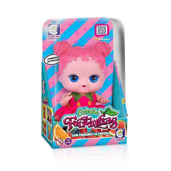 Boneca Frutinhas Goiaba Blister Cotiplás