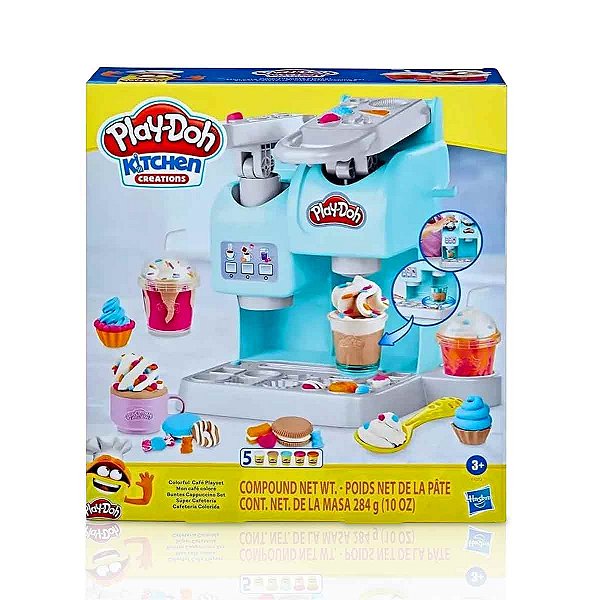 Massinha De Modelar Play Doh Cafeteira Colorida - Hasbro F4372
