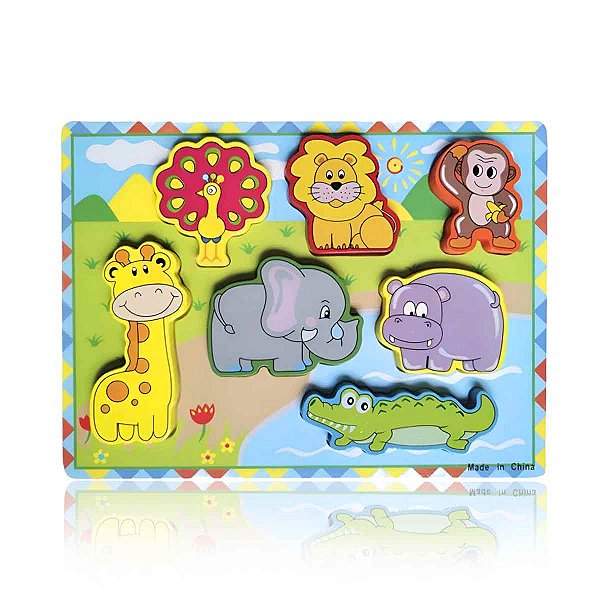 Didaticos Aprenda Brincando Animais Da Floresta Dm Toys