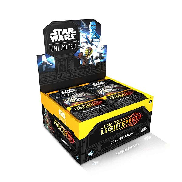 Star wars Unlimited - Jump to Lightspeed Booster Box - Inglês (Pré-Venda)