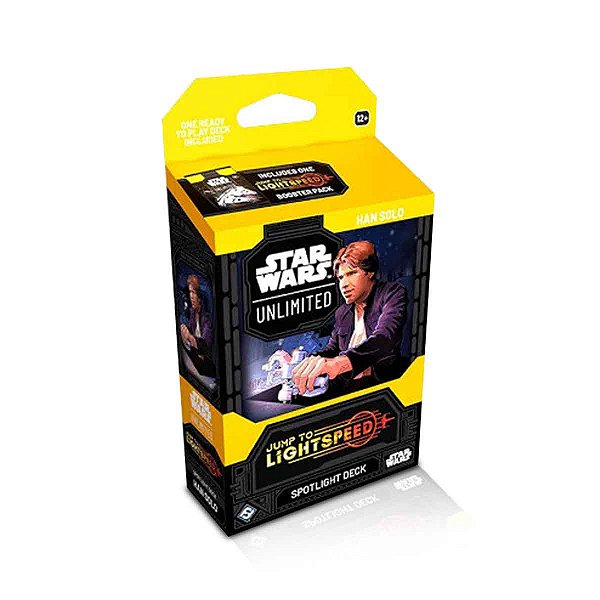 Star wars Unlimited - Jump to Lightspeed Spotlight Deck - Han Solo - Inglês (Pré-Venda)