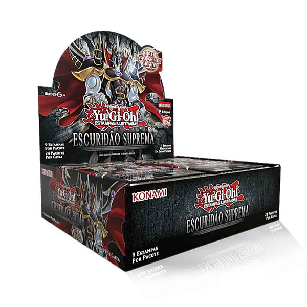 Yugioh Escuridão Suprema Booster Box  24U