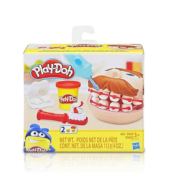 Massinha Kit Brincando De Dentista Mini Clássicos - Play-Doh