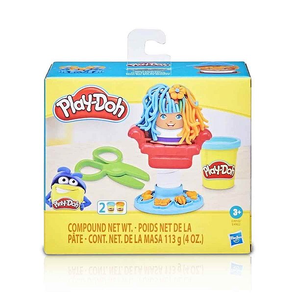 Massinha Mini Classics Corte Maluco Barbearia de briqnuedo - Play-Doh