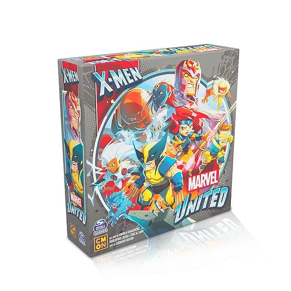 Marvel United X-Men, Jogo de Tabuleiro, 1 a 5 jogadores, 40 minutos