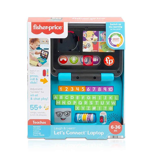 Fisher Price Aprender Brincar Laptop De Aprendizagem Mattel