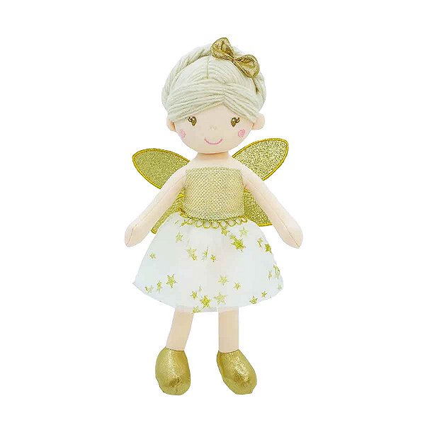 Boneca de pano fada 38cm - Sortidas