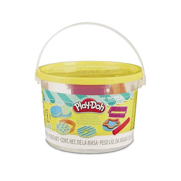 Massa De Modelar Play-doh Mini Balde Biscoitos Hasbro - Sortido