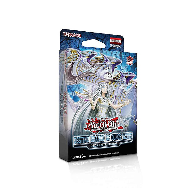 Yugioh Deck Estrutural - Destino Branco De Olhos Azuis