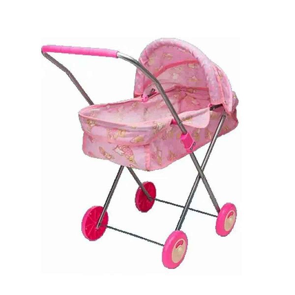 Carrinho De Boneca Roma L Rosa Brinquedos Oliveira