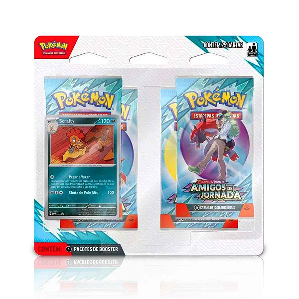 Pokémon EV9 Blister Quádruplo Amigos De Jornada - Sortido