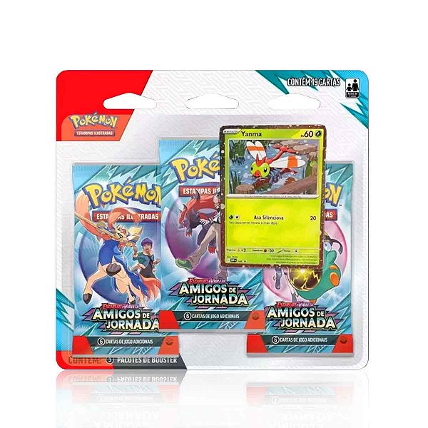 Pokémon Blisters Triplos Ev9 Amigos De Jornada Yanma