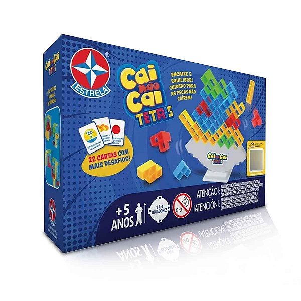 Jogo cai não cai tetris - Estrela