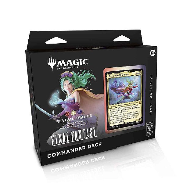 Deck Commander - Final Fantasy - Revival Trance Pré-venda